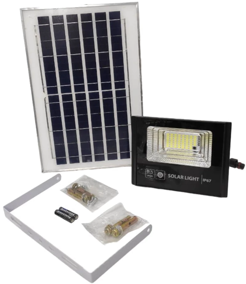 LYLU Ηλιακός προβολέας με τηλεχειριστήριο 60W LY6725 - Solar light Z694600