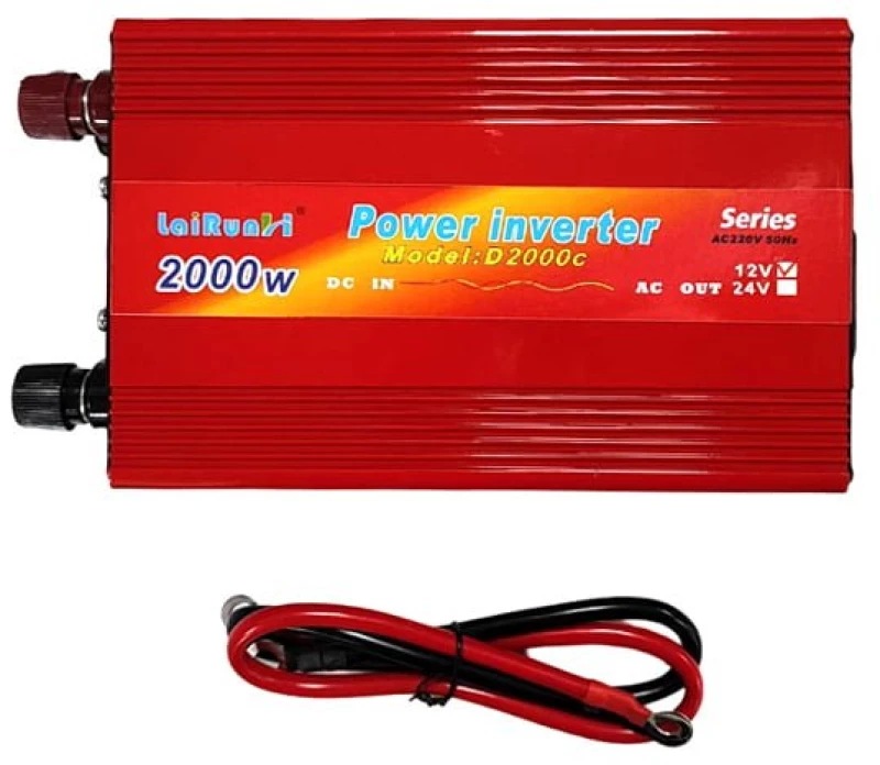 LaiRunH Inverter Αυτοκινήτου 2000W 12V – Power Inverter 81053