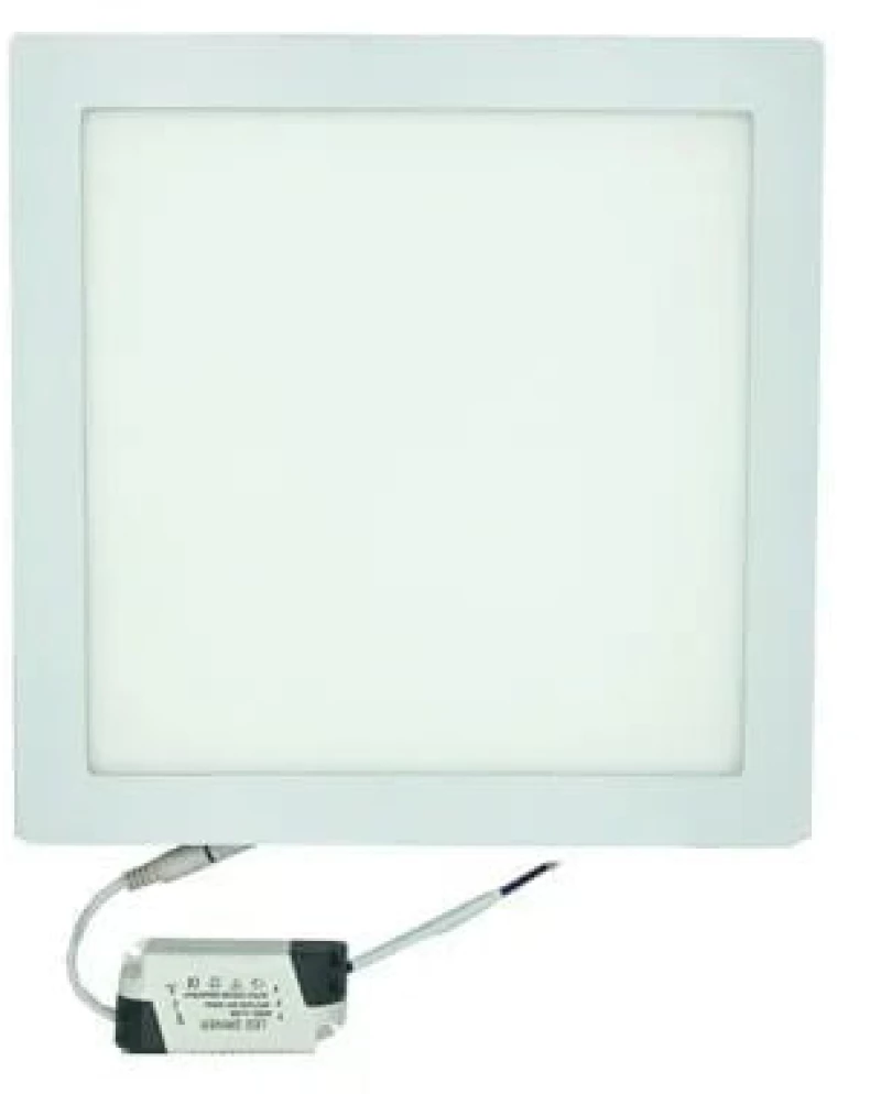 LED φωτιστικό οροφής λευκό φως 18-24W - LED PANEL SQUARE 220V WHITE