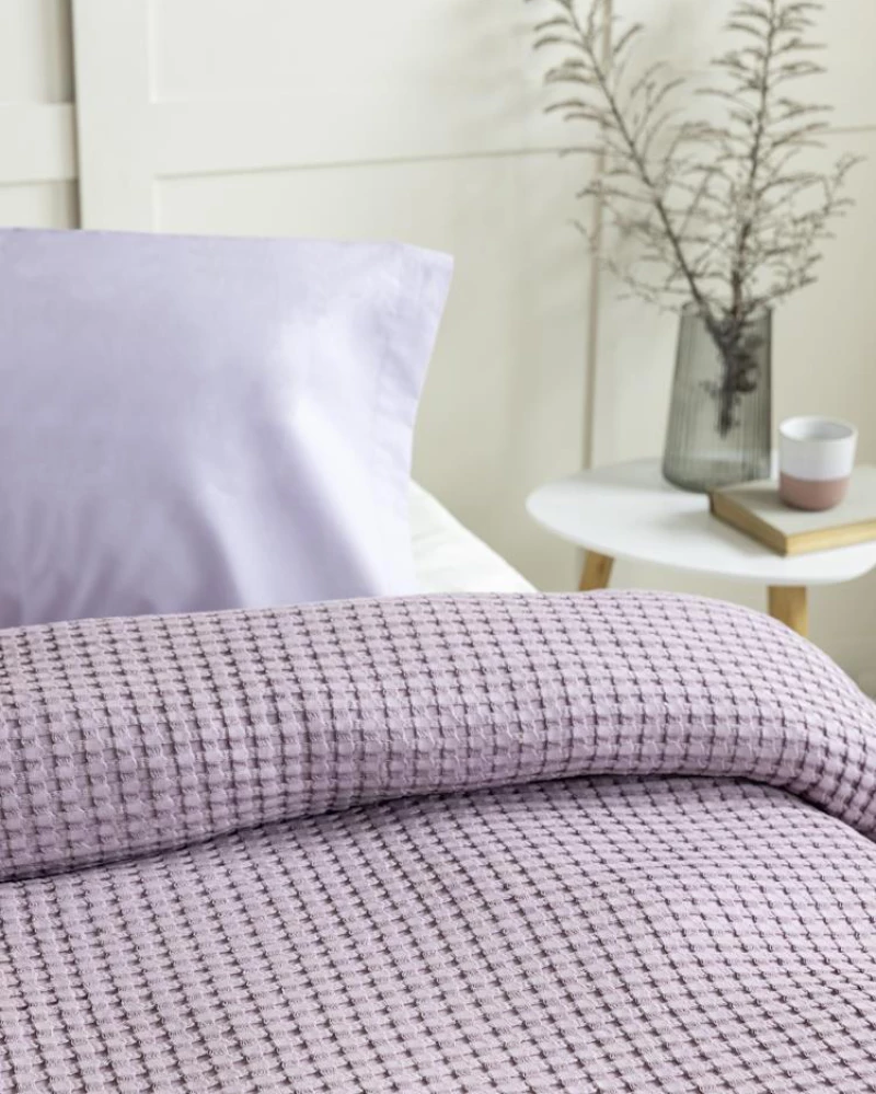 Κουβέρτα Ανοιξιάτικη Πικέ Γίγας (160x240) Comfy Warm Lilac nima