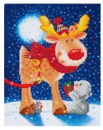 Diamond Dotz Reindeer Gift