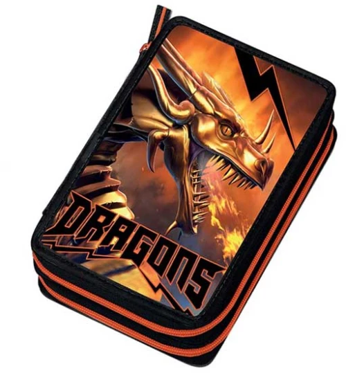 Κασετίνα Διπλή Γεμάτη Dragon