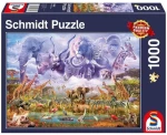 Πάζλ Schmidt Animals at the Waterhole 2D 1000 Κομμάτια 58356
