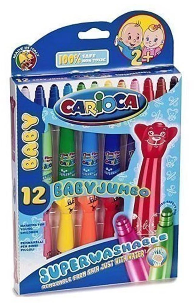 Μαρκαδόροι Carioca Baby Teddy Markers 12τμχ 42816