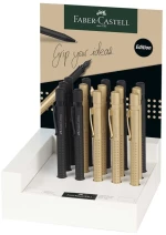 Στυλό Faber-Castell Ballpoint Με Μπλε Μελάνι Grip 2011 XB Μαύρο