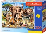Παζλ Castorland 200 τμχ. Savanna Animals 40x29cm B-222155