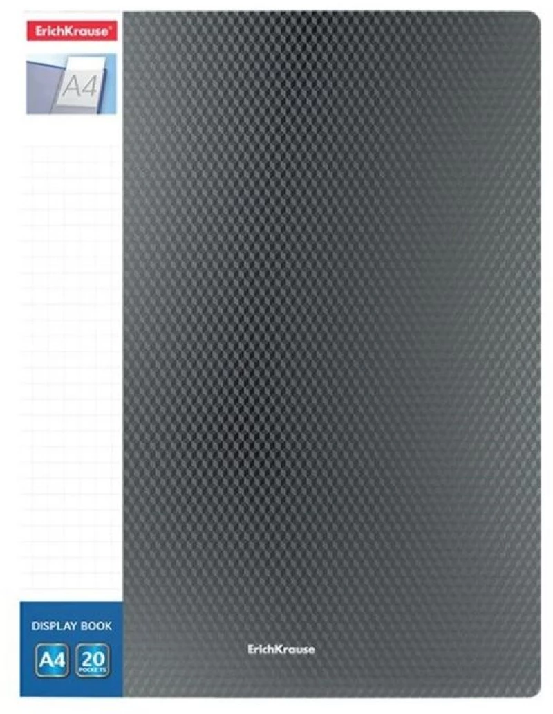 Ντοσιέ Σουπλ ErichKrause A4 Με 20 Ζελατίνες (Diamond Original-Γκρι) 49945