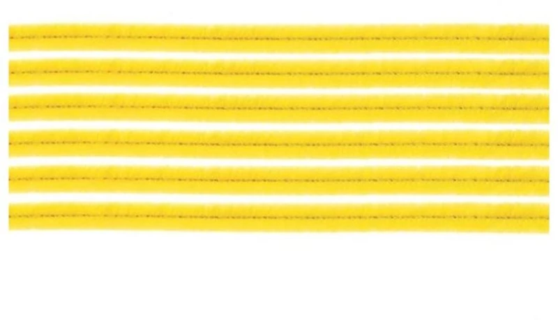 Σύρμα Πίπας Glorex 10τμχ. 50χ0.8cm Ανοιχτό Κίτρινο