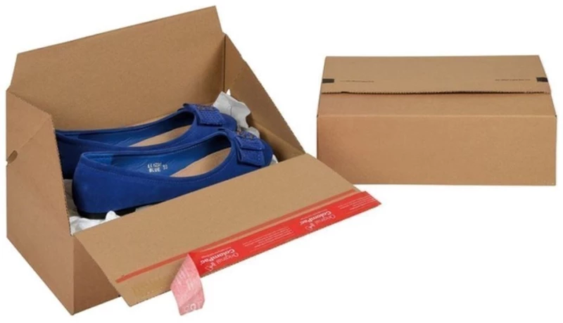 Κουτί Αποστολών Colompac CP154.302010 Euroboxes Medium 29.4x19.4x8.7cm Κραφτ 10τμχ