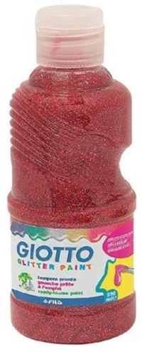 ΤΕΜΠΕΡΑ GIOTTO 250ml GLITTER ΦΟΥΞΙΑ