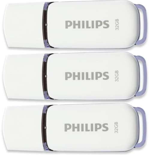 Philips Snow Pack 32gb usb 2.0 Stick Λευκό (Fm32fd70e/00) (Phifm32fd70e-00)