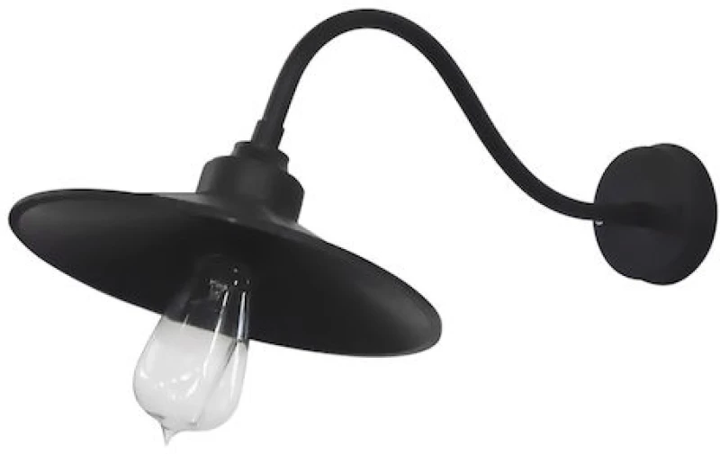 AS-150ΑΡ BLACK ΑΠΛΙΚΑ 45˚ ΤΑΜΠΛΑΣ ΜΕΓΑΛΟΣ E27 IP23