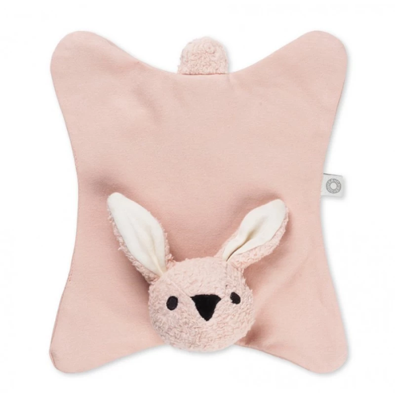 Πανάκι παρηγοριάς ANIKA ROSE RABBIT  από 100% οργανικό βαμβάκι