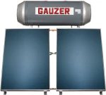 Gauzer Optima Max S Ηλιακός Θερμοσίφωνας 200lt Glass Τριπλής Ενέργειας Αντλίας Θερμότητας 4τ.μ. Επιλεκτικός