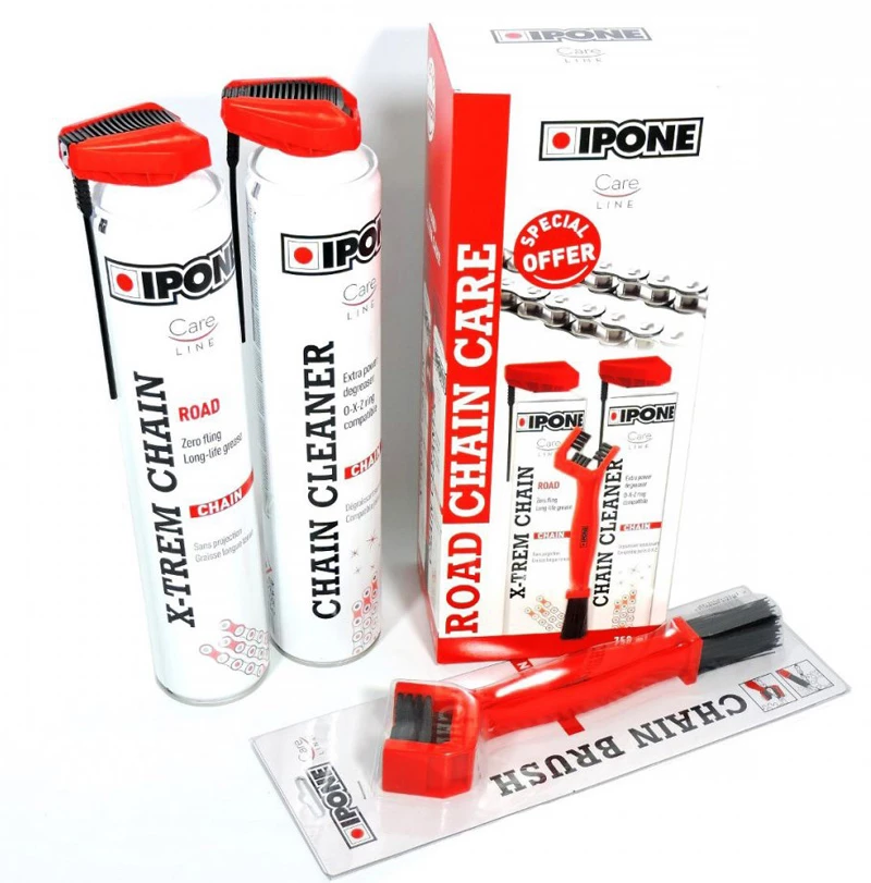 ΣΕΤ ΚΑΘΑΡΙΣΜΟΥ ΑΛΥΣΙΔΑΣ IPONE ROAD CHAIN CARE 750ML SPECIAL OFFER