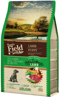 SAM'S FIELD PUPPY LAMB 2.5KG