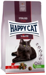 HAPPY CAT STERILISED ΒΟΔΙΝΟ 1.3KG