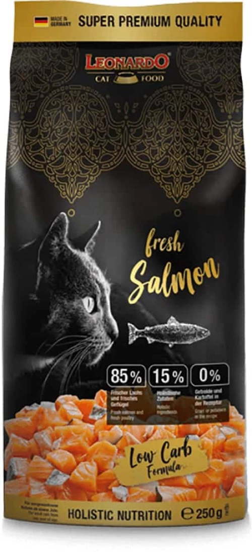 LEONARDO FRESH MEAT SALMON 250GR