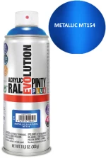 Σπρέι μεταλλικό μπλε γυαλιστερό Pintyplus Evo Metallic 400ml