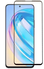 Silk Screen Full Screen Tempered Glass Screen Protector for Honor X8a