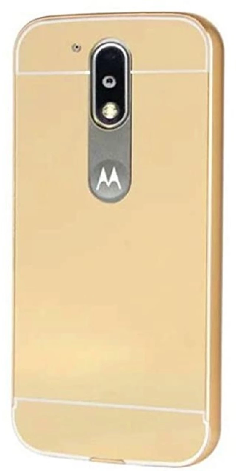 Aluminum Mirror Case For Motorola Moto G4 Ρόζ Χρυσό