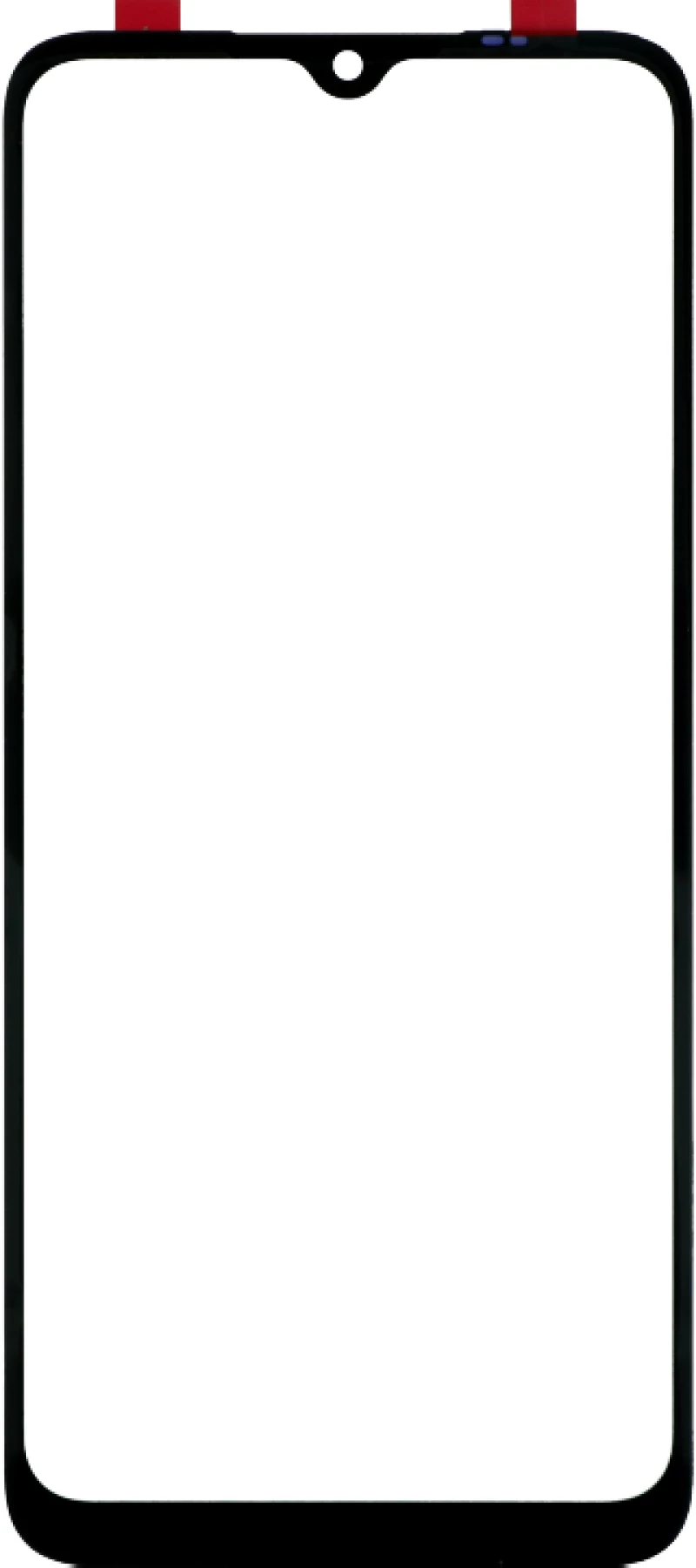 Τζάμι Επισκευής Οθόνης / Glass Lens with OCA for Xiaomi Redmi 9A/Poco C3 Black