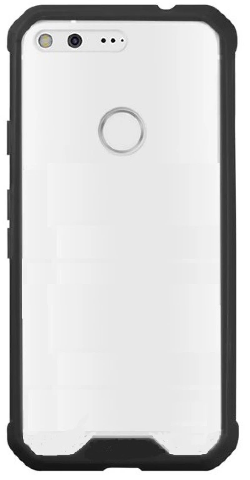 Air Hybrid Case For Motorola Moto G5 Plus Μαύρο-Διαφανές