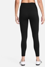 NIKE WOMEN POLYESTER DRI FIT ONE HR 7/8 TIGHT SLIM FIT BLACK FN3232-010