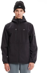 EMERSON SOFTSHELL JACKET (232.EM11.03 BLACK)