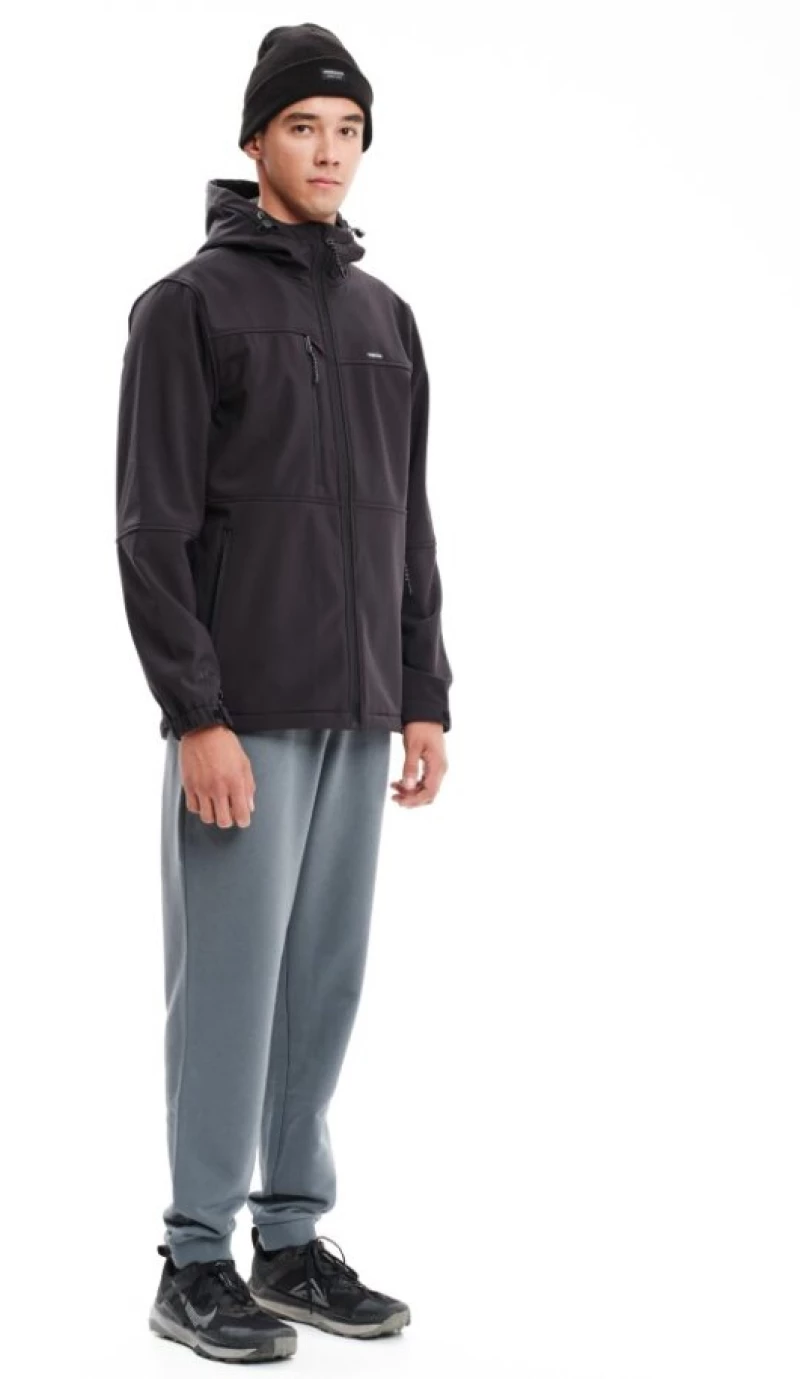 EMERSON SOFTSHELL JACKET (232.EM11.03 BLACK)