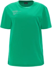 FREDDY Cotton t-shirt with printed text (S3WGZT4-V87) Bright Green