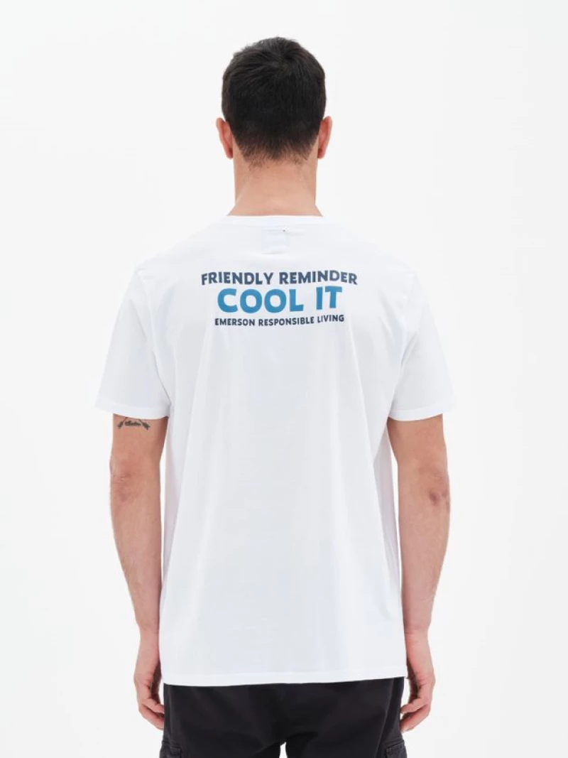 EMERSON T-SHIRT (221.EM33.86 WHITE)