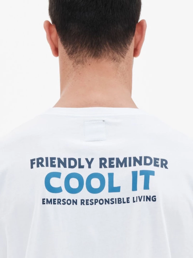 EMERSON T-SHIRT (221.EM33.86 WHITE)