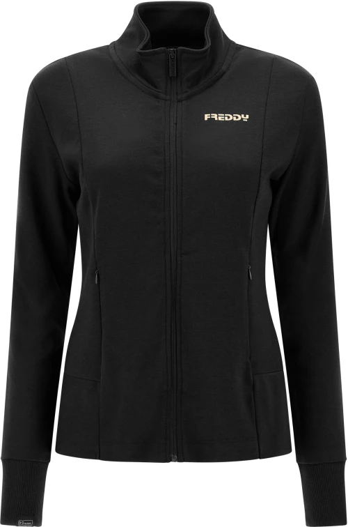 FREDDY FULL ZIP HOODIE (F2WBCS1-N) BLACK