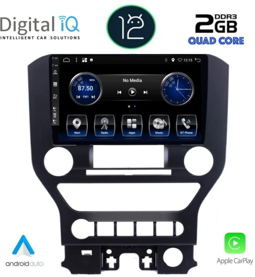 DIGITAL IQ BXH 3166_CPA (9inc) MULTIMEDIA TABLET OEM FORD MUSTANG mod. 2015-2020 DIQ_BXH_3166