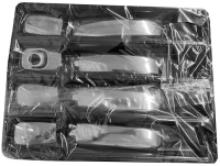 MERCEDES VANEO W414 2002-2005 ΧΕΡΟΥΛΙΑ ΠΟΡΤΑΣ ΧΡΩΜΙΟ ΜΕΤΑΛΛΙΚΑ 4ΤΕΜ. ΧΠ.6815120/SD