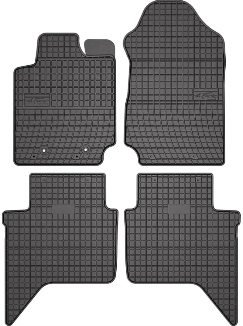 Πατάκια Λάστιχο Ford Ranger 2015- 4τμχ Frogum 185.410756