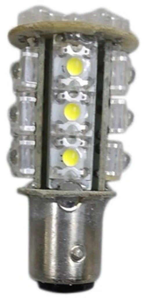ΛΑΜΠΑΚΙ ΔΙΠΟΛΙΚΟ 20 LED 12V ΛΕΥΚΟ 1ΤΕΜ. SRL20/RW