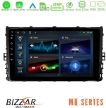 Bizzar M8 Series VW MQB 2017- 8core Android12 4+32GB Navigation Multimedia 9" U-M8-VW0333