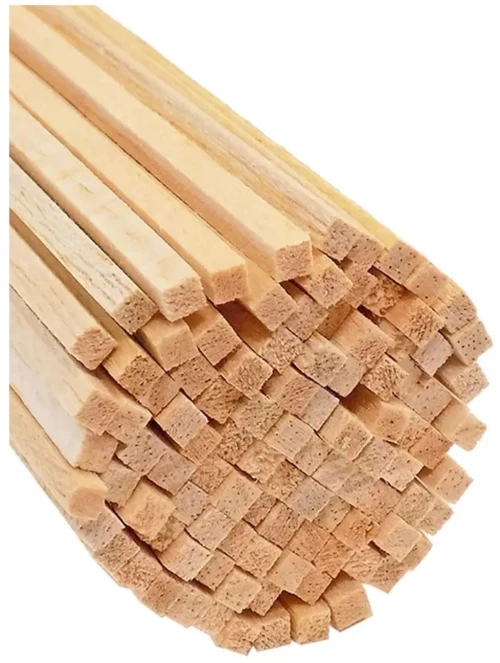 Ράβδος balsa Τετράγωνη 100cm 5x5