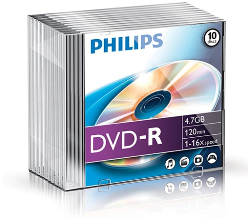 PHILIPS DVD-R SLIM CASE