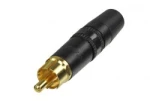 REAN  RF2C-B-0 RCA ΑΡΣΕΝΙΚΟ ΕΠΙΧΡ.ΕΠΑΦΕΣ ΜΑΥΡΟ ΒΟΟΤ ΚΑΙ SHELL