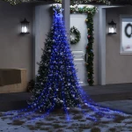 Φωτιστικό Χριστουγεννιάτικο Δέντρο 320 LED Μπλε 375 εκ. 356925
