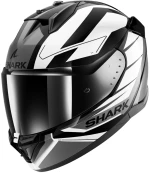 ΚΡΑΝΟΣ FULL FACE SHARK D-SKWAL 3 SIZLER KWA WHITE BLACK ANTHRACITE