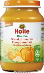 Βιολογική Κολοκύθα με Ρύζι σε Βαζάκι 190γρ. Bio, Holle 870