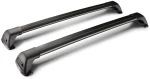 ΜΠΑΡΕΣ ΟΡΟΦΗΣ ΑΛΟΥΜΙΝΙΟΥ ΜΑΥΡΗ WHISPBAR FLUSH MIXED 110+115cm ΜΕ ΚΛΕΙΔΙ - 2 TEM. Y8050237