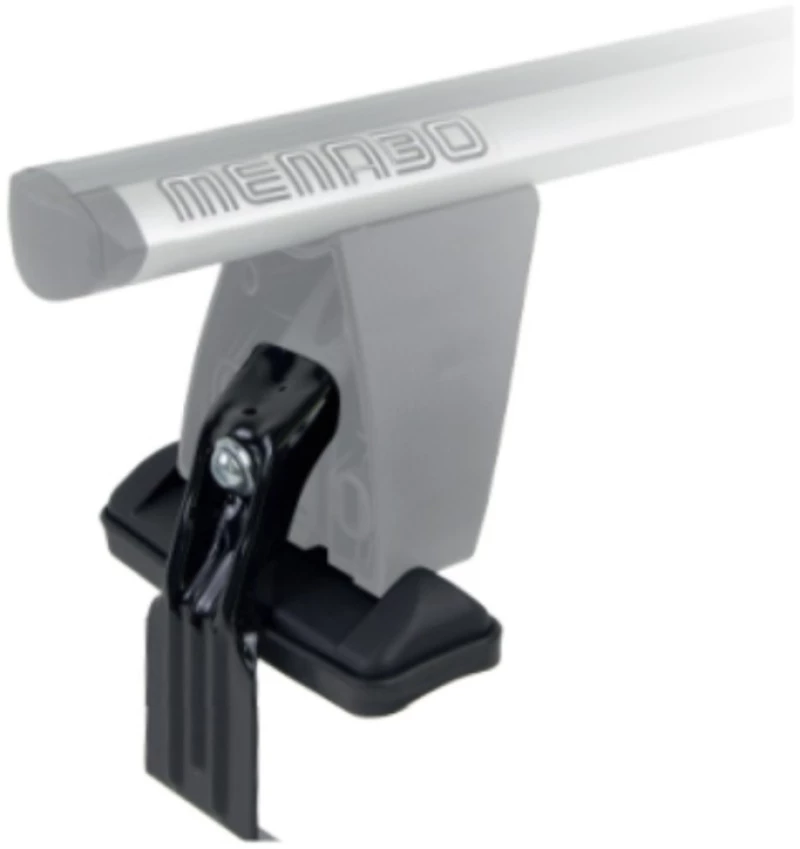 DLKIT35G KIT TYPE G ΑΚΡΑ (ΠΟΔΙΑ) ΓΙΑ ΜΠΑΡΕΣ ΟΡΟΦΗΣ DELTA BLACK/SILVER MENABO - 1 ΣΕΤ 9970/MB