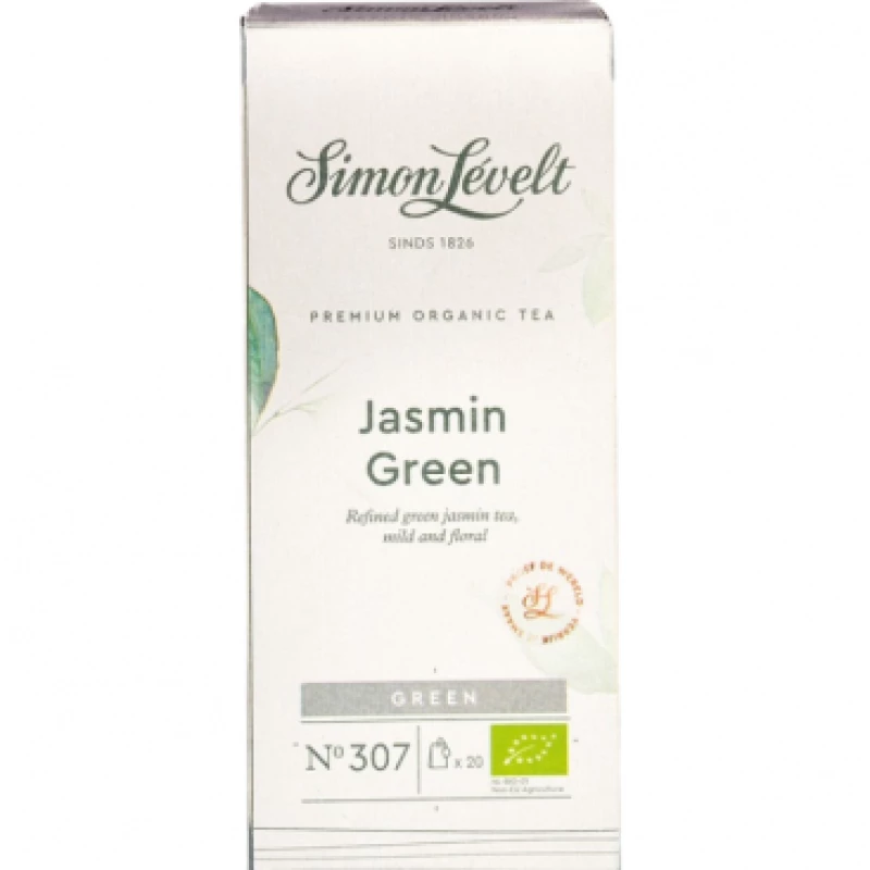 Βιολογικό Πράσινο τσάι Jasmin, 90 γρ., bio, Simon Levelt 12875