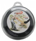 Μεσινέζα Στριφτή Μαύρη 4.3mm-22m