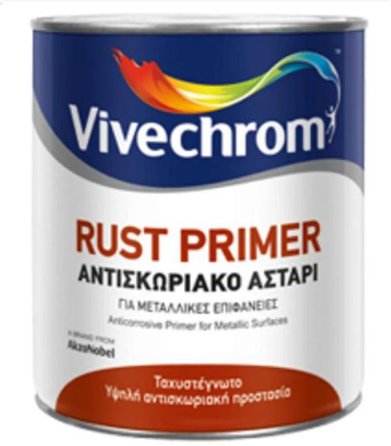 Αντισκωριακό Αστάρι Rust Primer 9 Γκρι 750ml